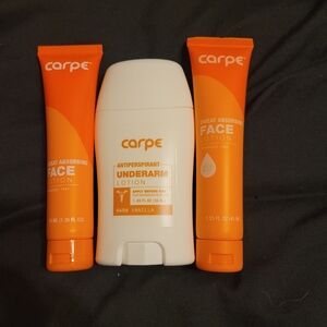 Carpe Antiperspirant and Face Lotion Set, Custom Listing
